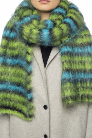 Striped woven scarf, zdjęcie 2 Striped woven scarf od Marni